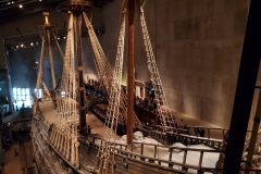 The Vasa ship sank in Sweden in 1628. Now it is the best preserved 17th century ship in the world. Students were able to see it at the Vasa Museum in Stockholm.